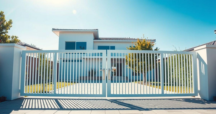 Portões de Alumínio Branco: Estilo e Segurança para Sua Residência Portões de Alumínio Branco: Estilo e Segurança para Sua Residência