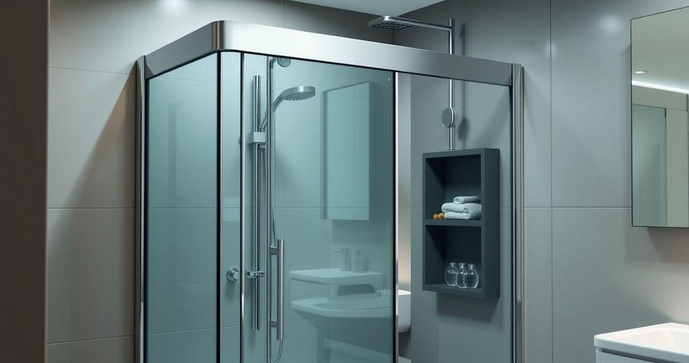 Box para ducha transforma seu banheiro em um espaço moderno e funcional Box para ducha transforma seu banheiro em um espaço moderno e funcional